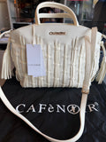Borsa CafèNoir — Avorio intrecciata