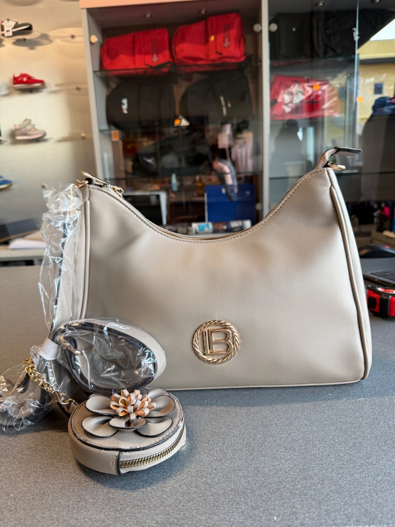 Borsa Laura Biagiotti — Tortora