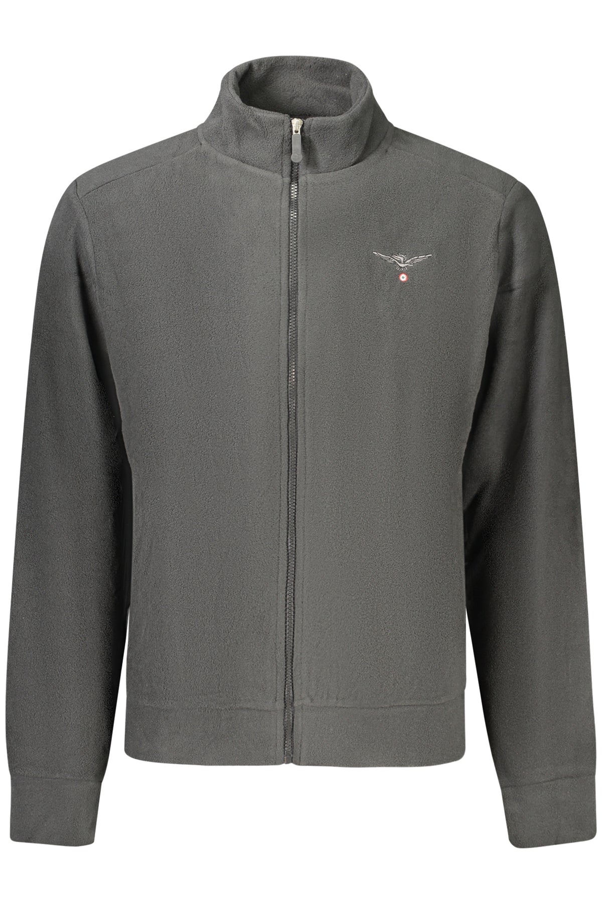 ACCADEMIA MILITARE FELPA CON ZIP UOMO NERO