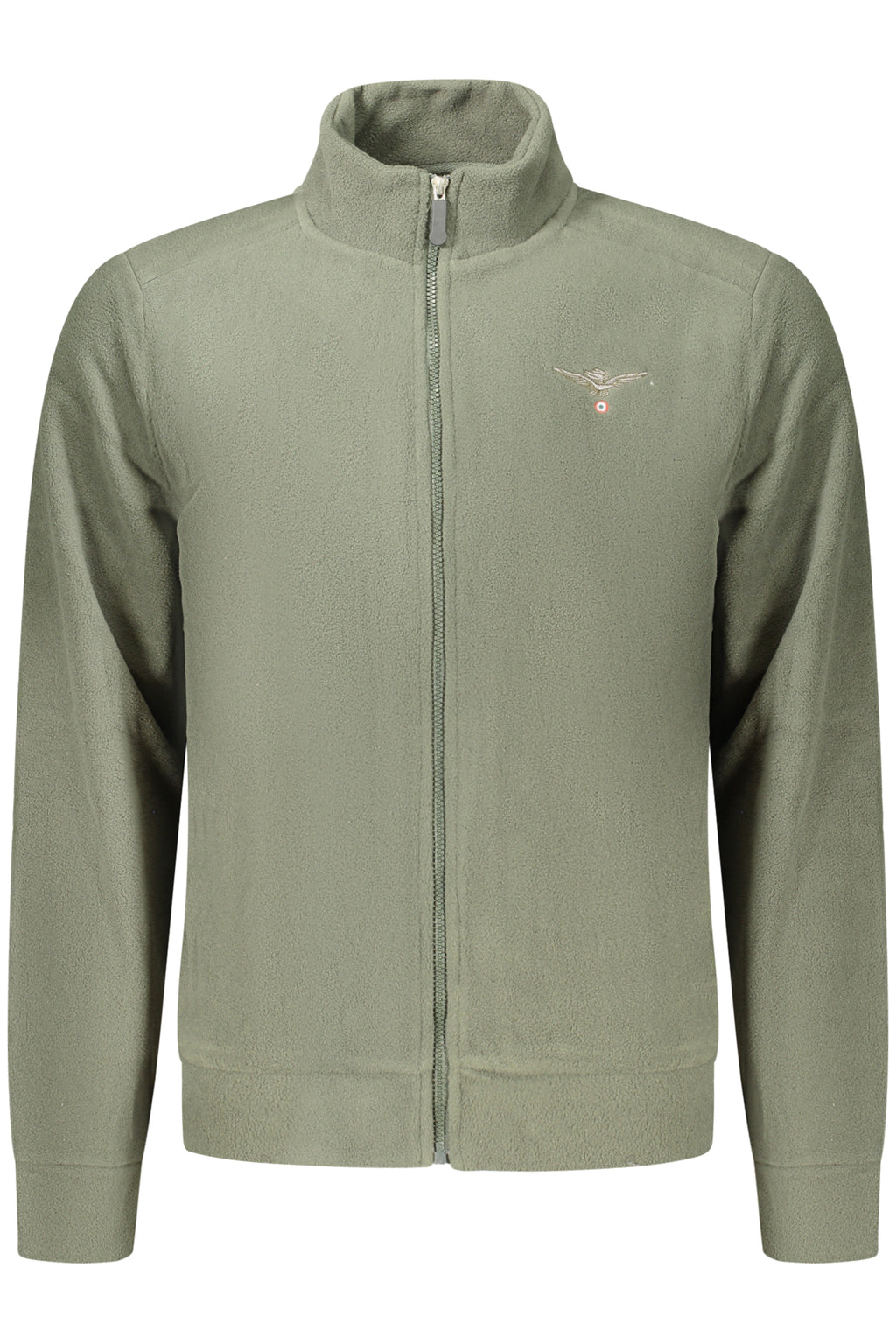 ACCADEMIA MILITARE FELPA CON ZIP UOMO VERDE