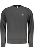 ACCADEMIA MILITARE FELPA SENZA ZIP UOMO NERO
