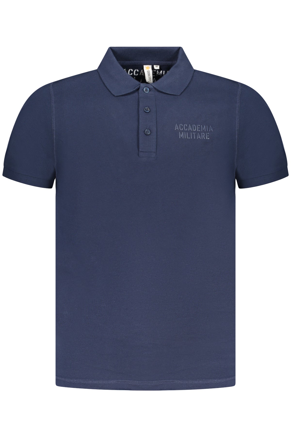 ACCADEMIA MILITARE POLO MANICHE CORTE UOMO BLU
