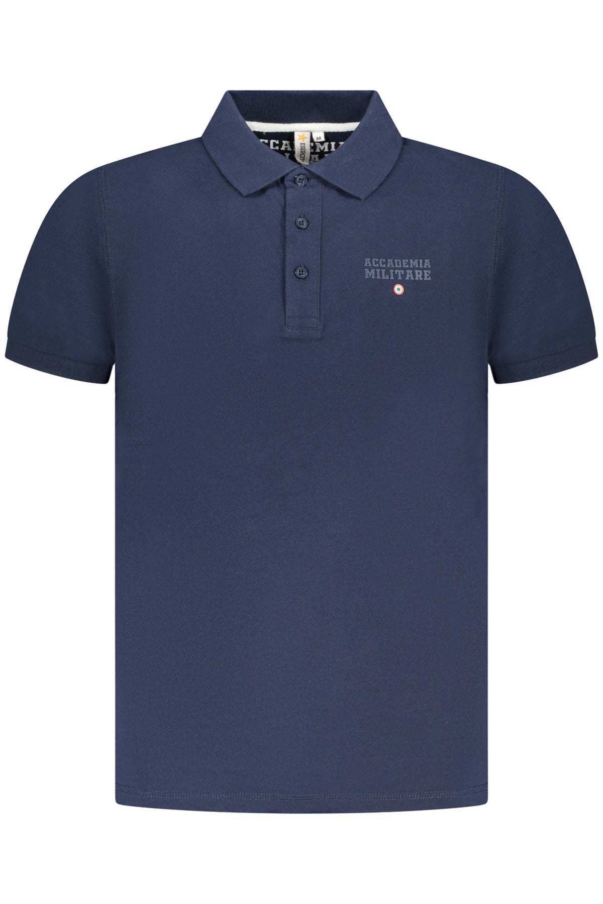 ACCADEMIA MILITARE POLO MANICHE CORTE UOMO BLU