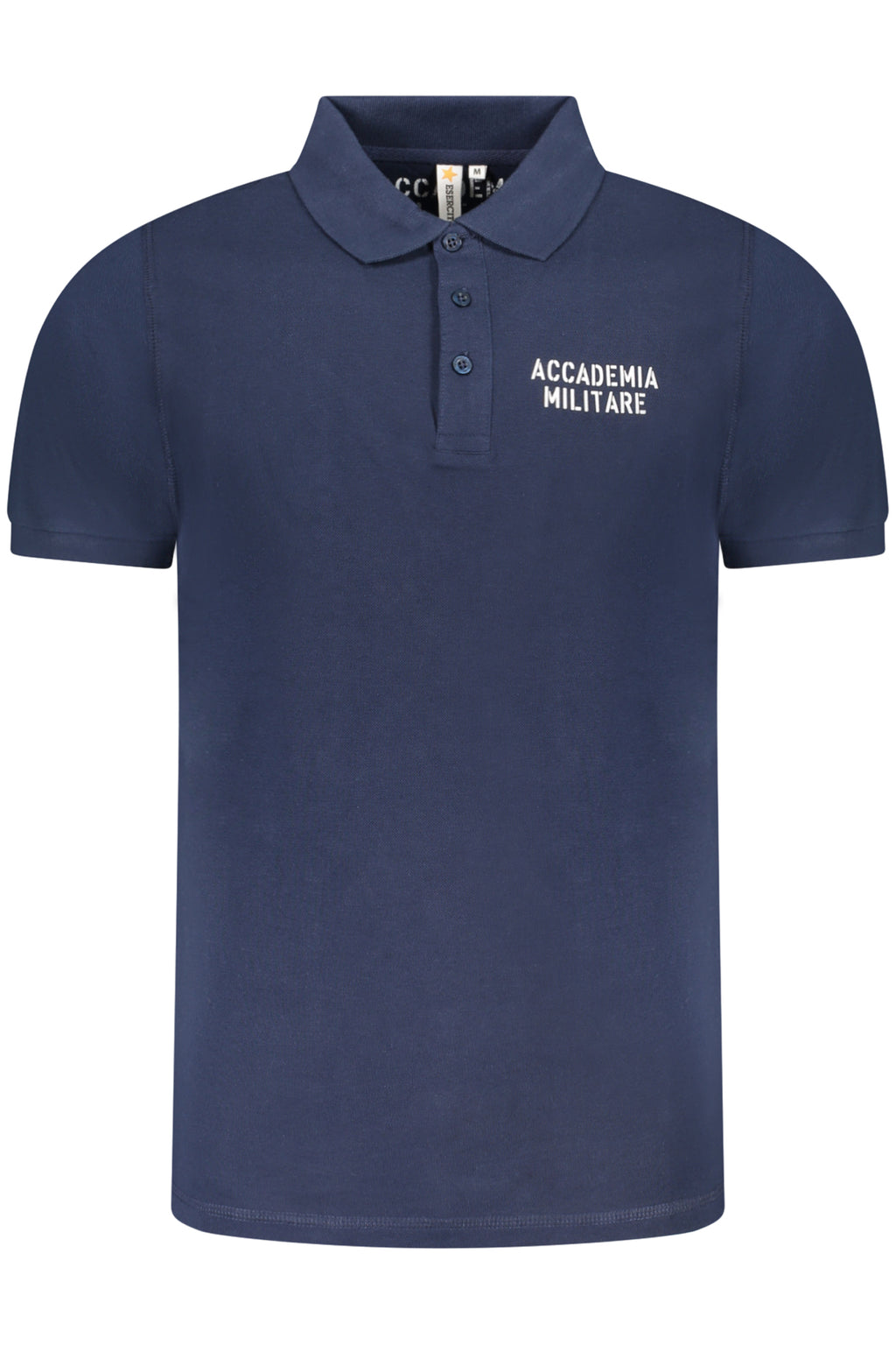 ACCADEMIA MILITARE POLO MANICHE CORTE UOMO BLU