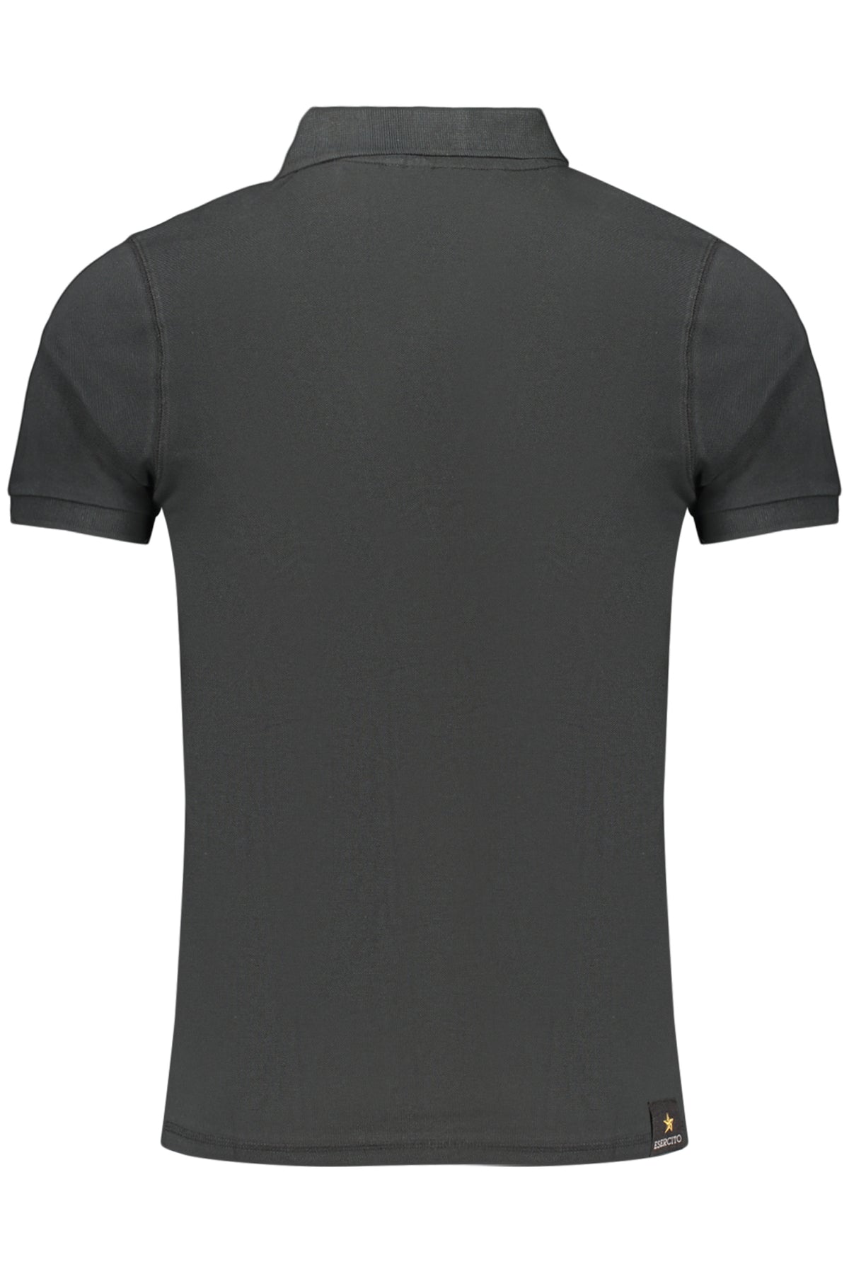 ACCADEMIA MILITARE POLO MANICHE CORTE UOMO NERO