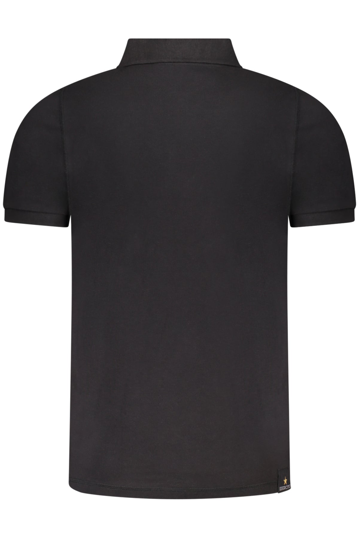 ACCADEMIA MILITARE POLO MANICHE CORTE UOMO NERO