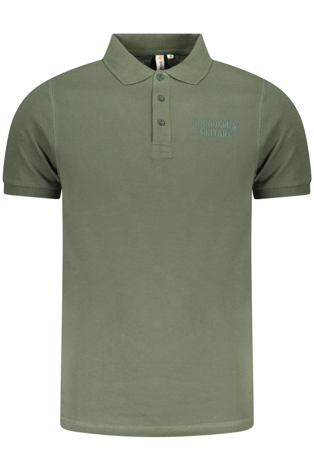 ACCADEMIA MILITARE POLO MANICHE CORTE UOMO VERDE