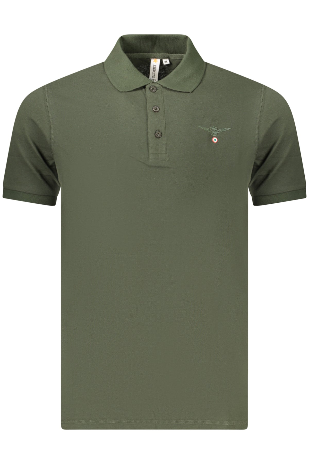 ACCADEMIA MILITARE POLO MANICHE CORTE UOMO VERDE