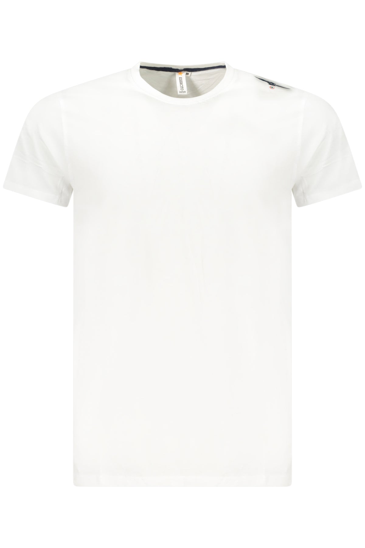 ACCADEMIA MILITARE T-SHIRT MANICHE CORTE UOMO BIANCO