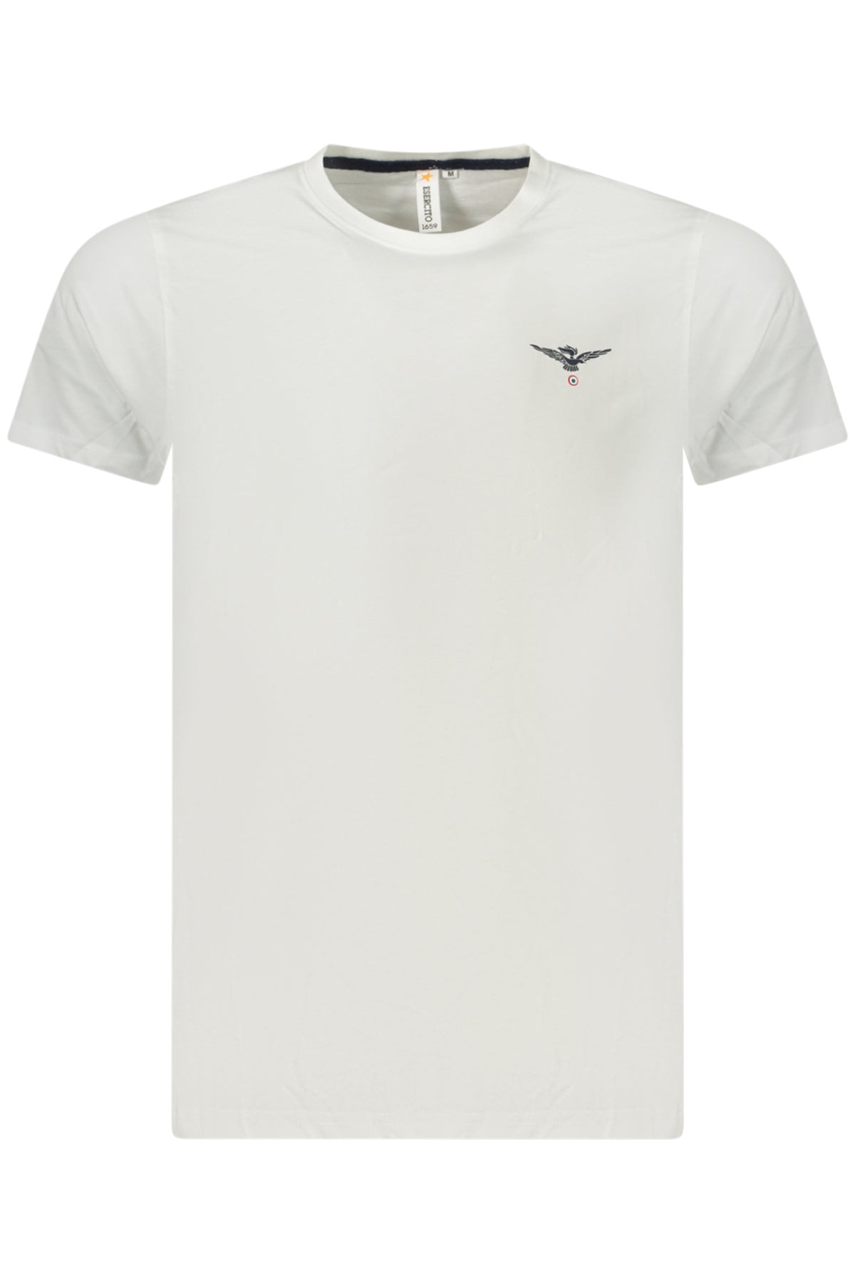 ACCADEMIA MILITARE T-SHIRT MANICHE CORTE UOMO BIANCO