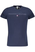 ACCADEMIA MILITARE T-SHIRT MANICHE CORTE UOMO BLU