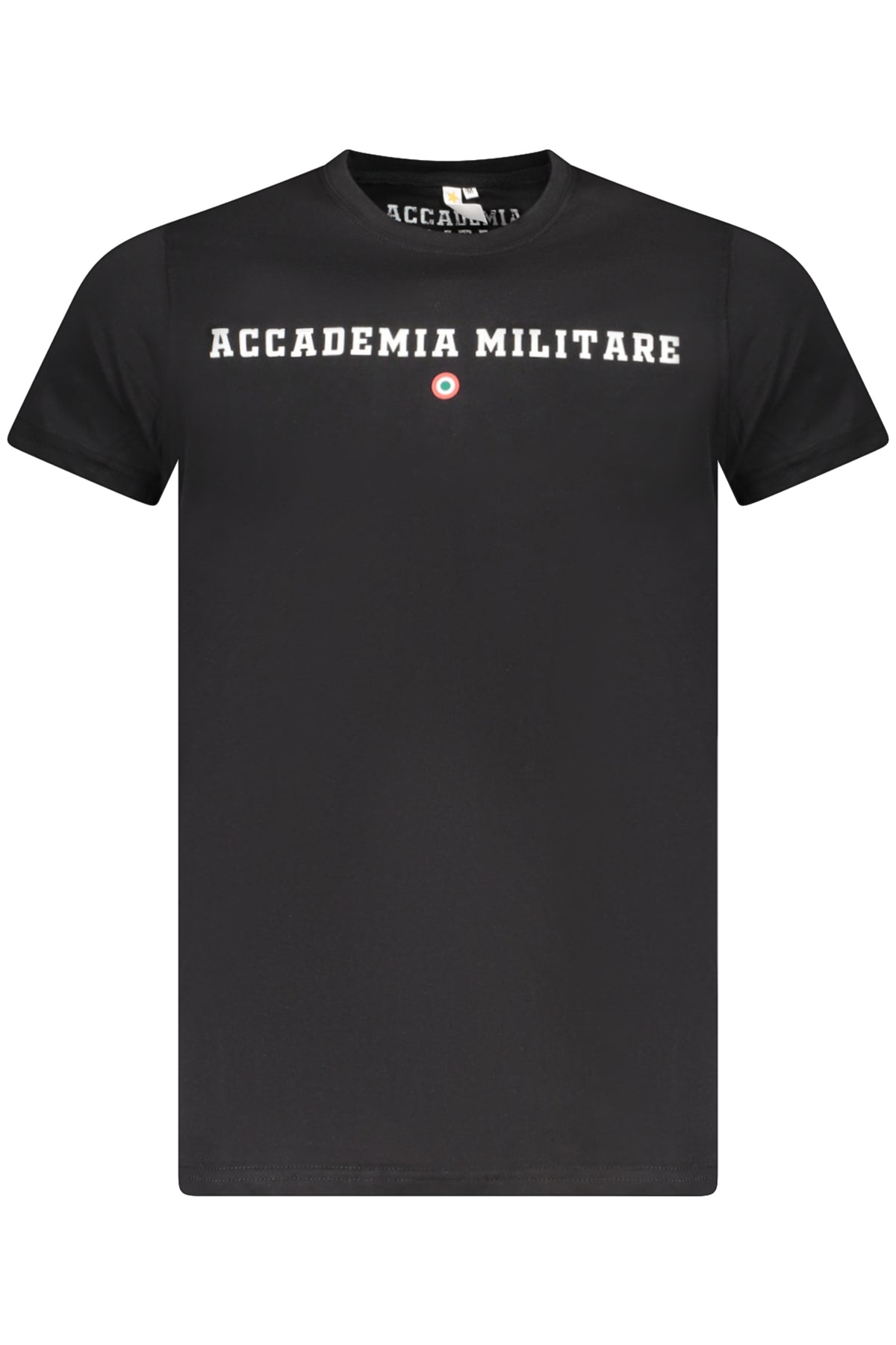 ACCADEMIA MILITARE T-SHIRT MANICHE CORTE UOMO NERO