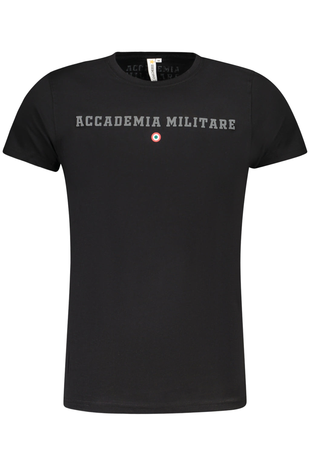 ACCADEMIA MILITARE T-SHIRT MANICHE CORTE UOMO NERO