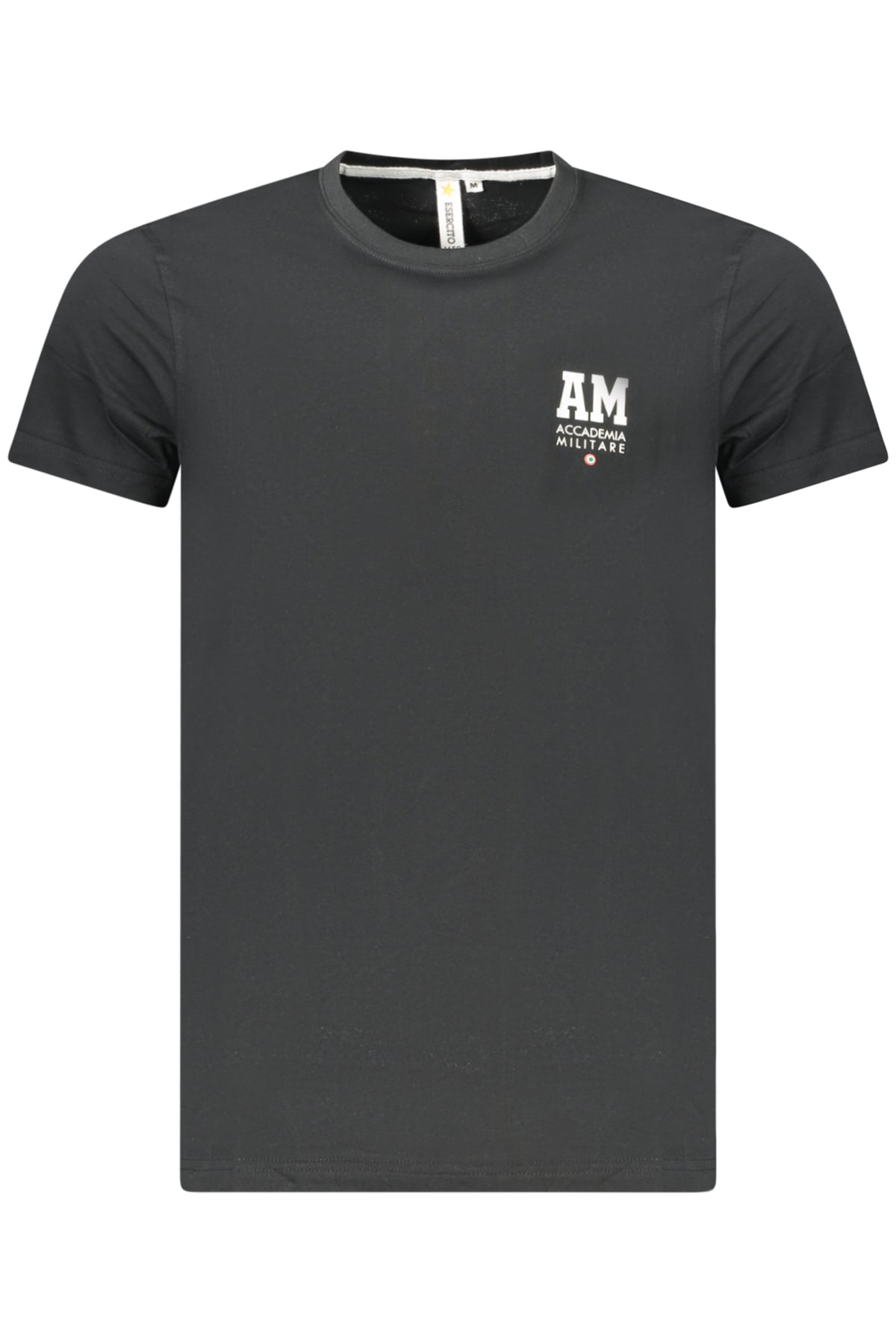 ACCADEMIA MILITARE T-SHIRT MANICHE CORTE UOMO NERO
