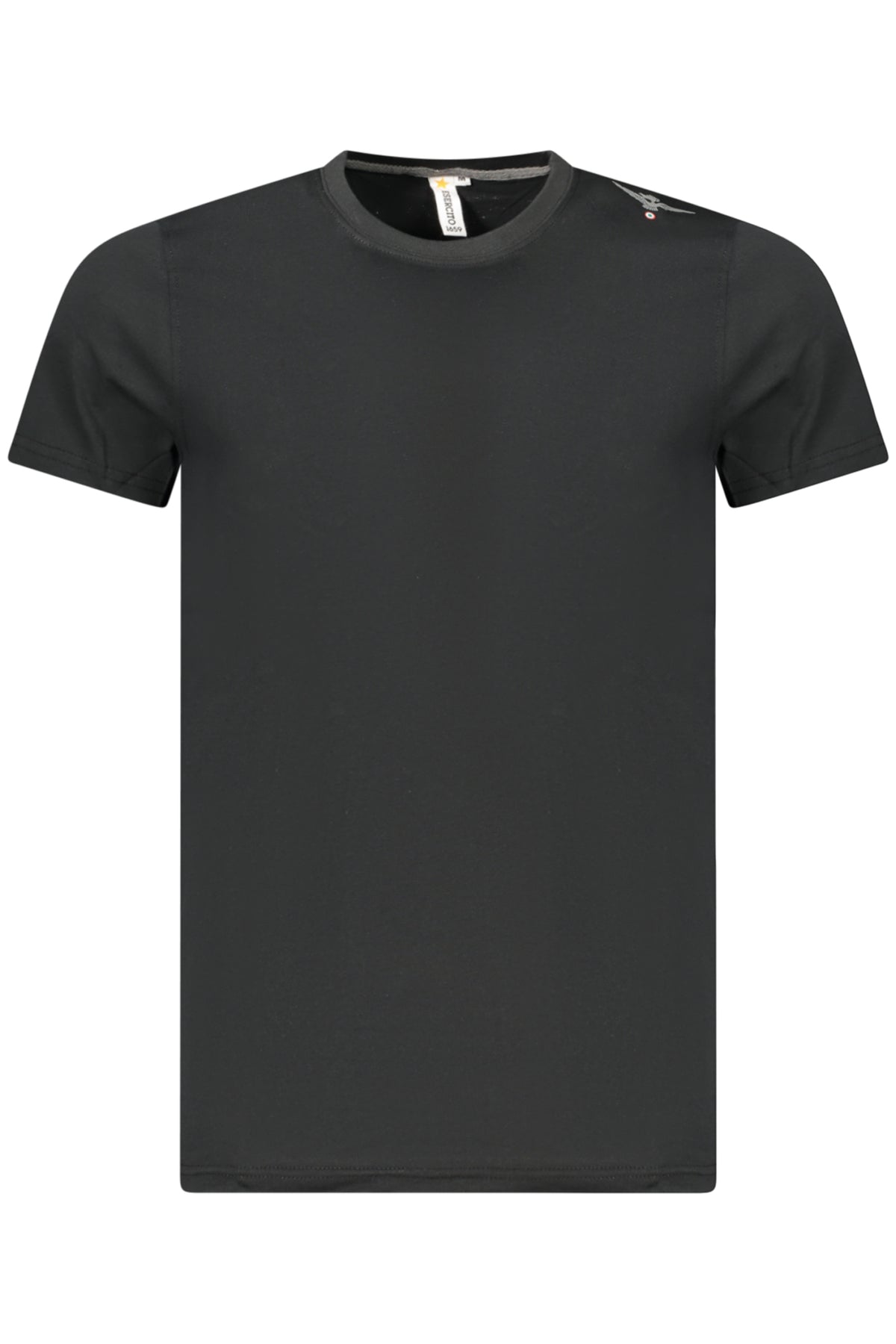 ACCADEMIA MILITARE T-SHIRT MANICHE CORTE UOMO NERO