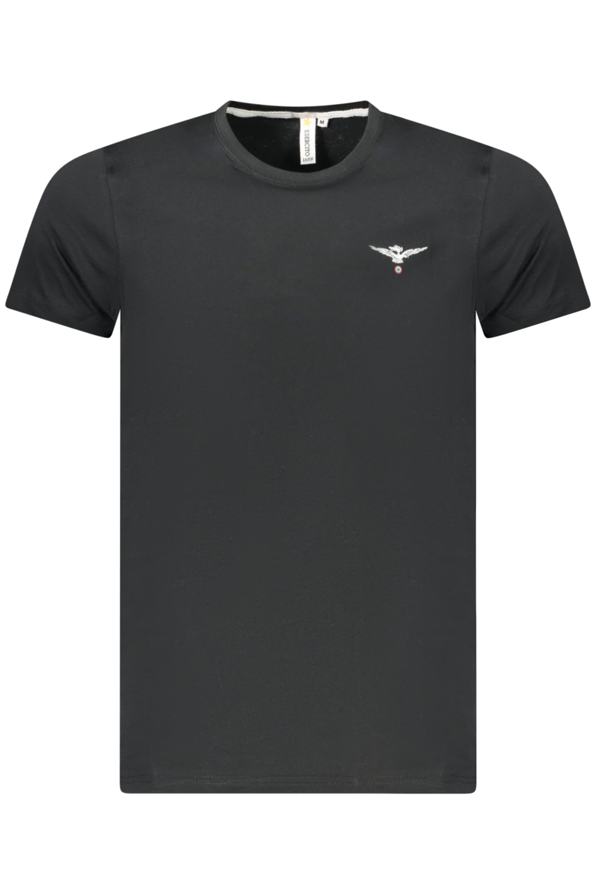 ACCADEMIA MILITARE T-SHIRT MANICHE CORTE UOMO NERO