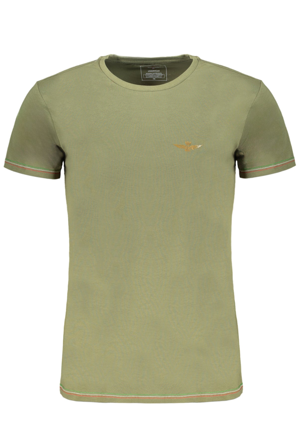 AERONAUTICA MILITARE T-SHIRT MANICHE CORTE UOMO VERDE