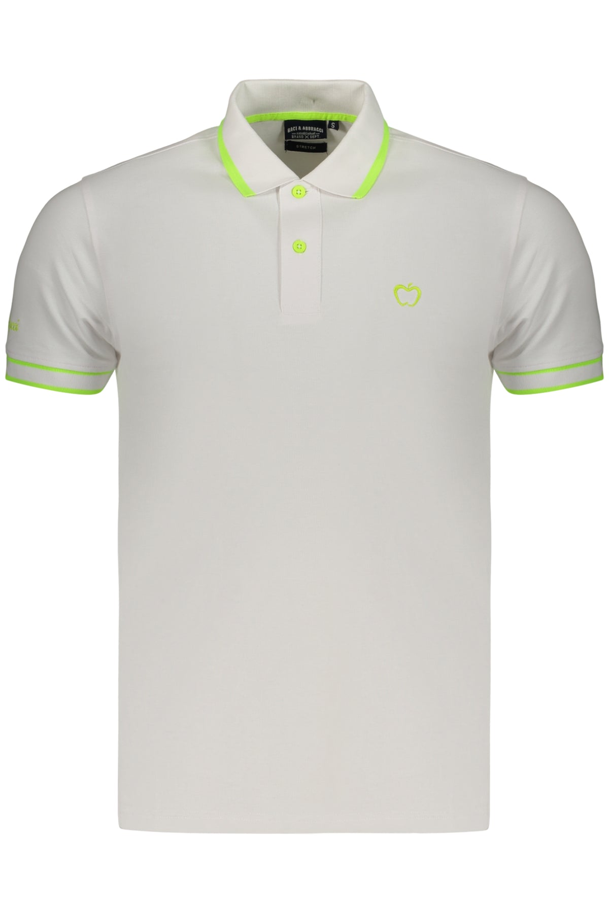 BACI&ABBRACCI POLO MANICHE CORTE UOMO BIANCO