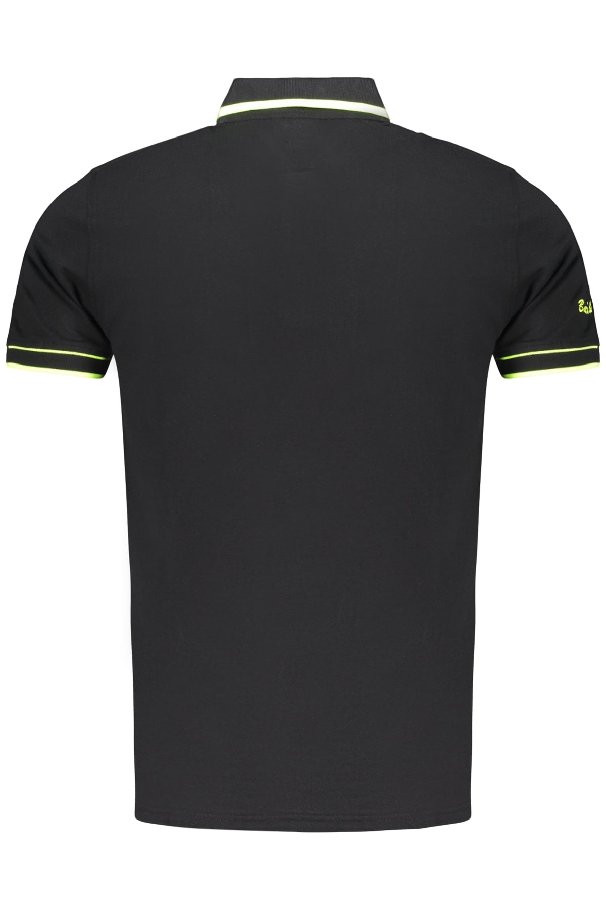 BACI&ABBRACCI POLO MANICHE CORTE UOMO NERO