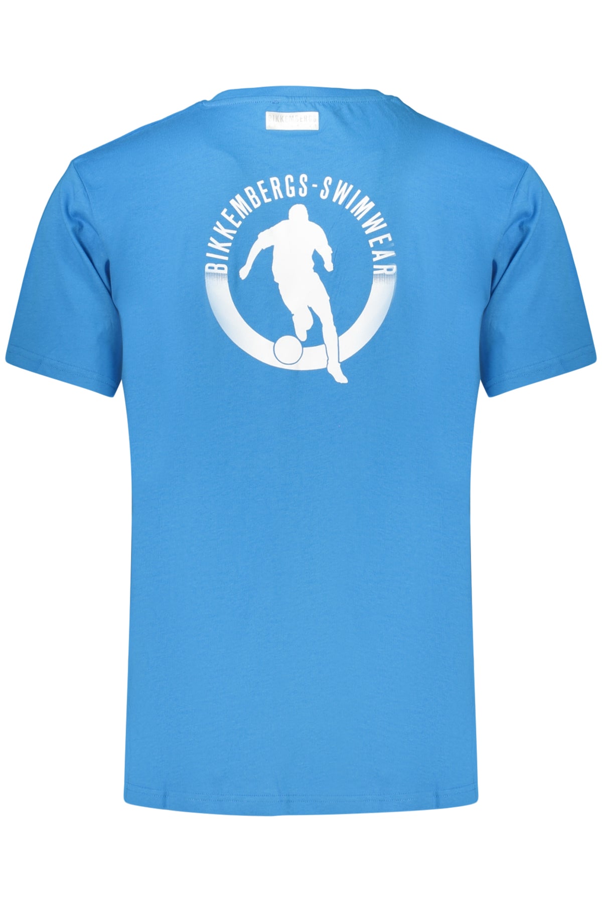 BIKKEMBERGS T-SHIRT MANICHE CORTE UOMO AZZURRO