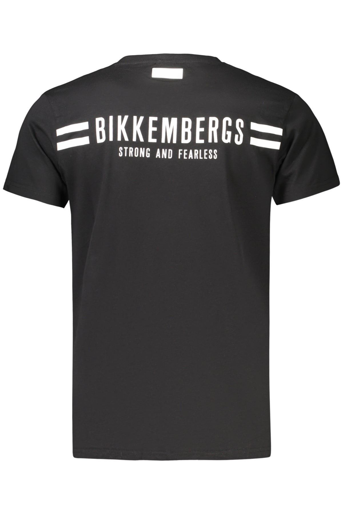 BIKKEMBERGS T-SHIRT MANICHE CORTE UOMO NERO