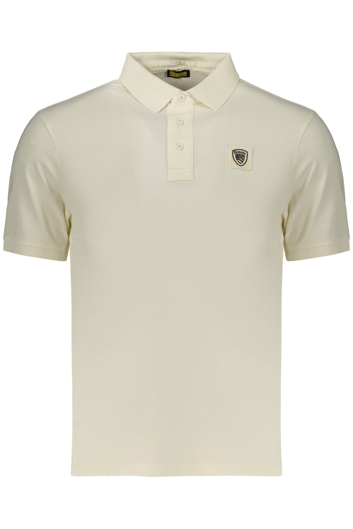 BLAUER APPAREL POLO MANICHE CORTE UOMO BIANCO