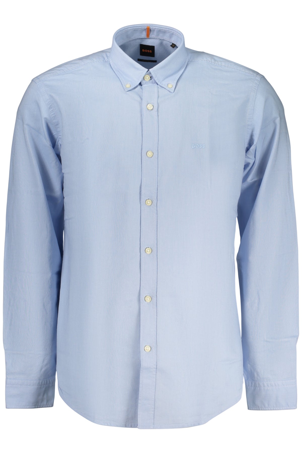 BOSS CAMICIA MANICHE LUNGHE UOMO AZZURRO