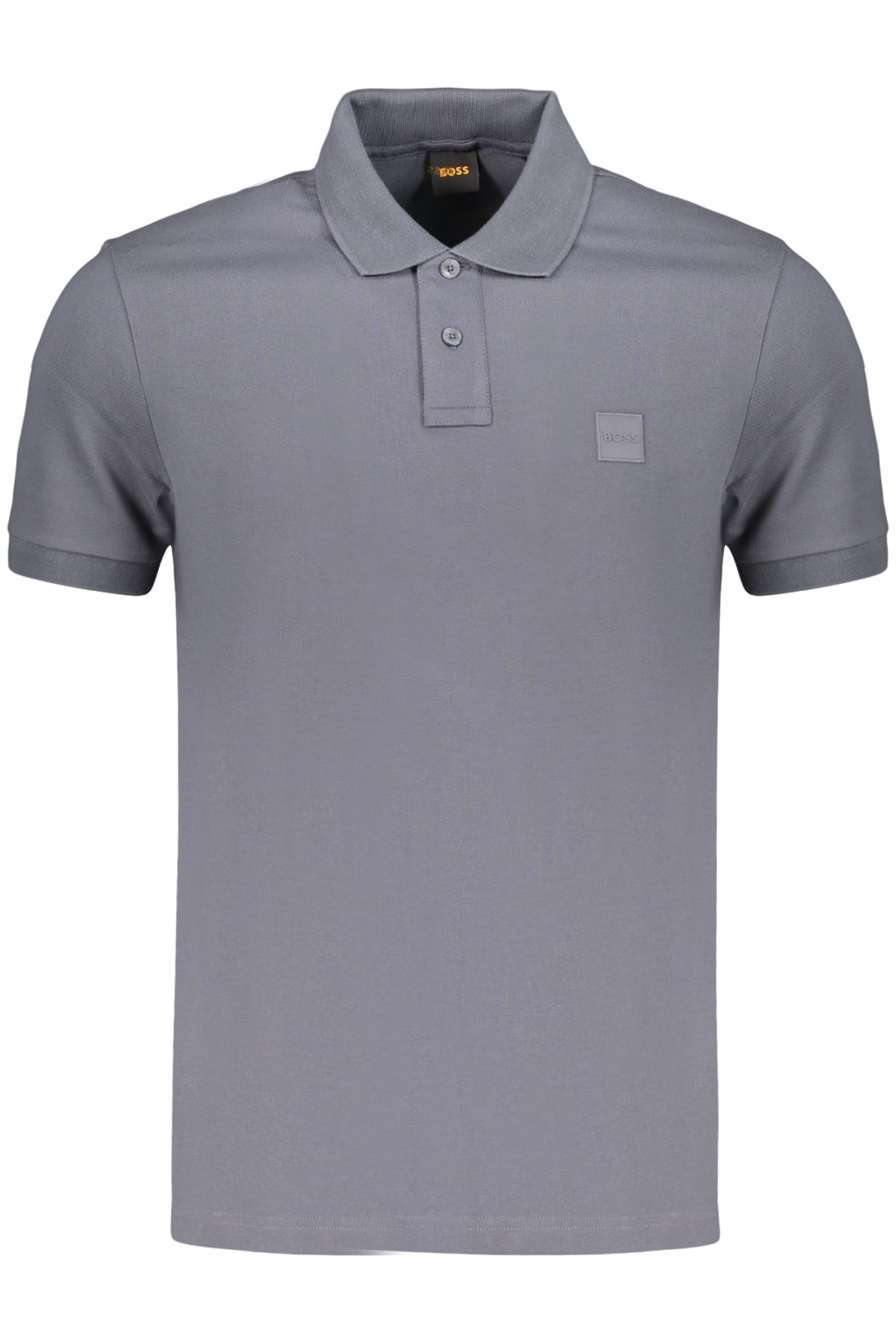 BOSS POLO MANICHE CORTE UOMO BLU