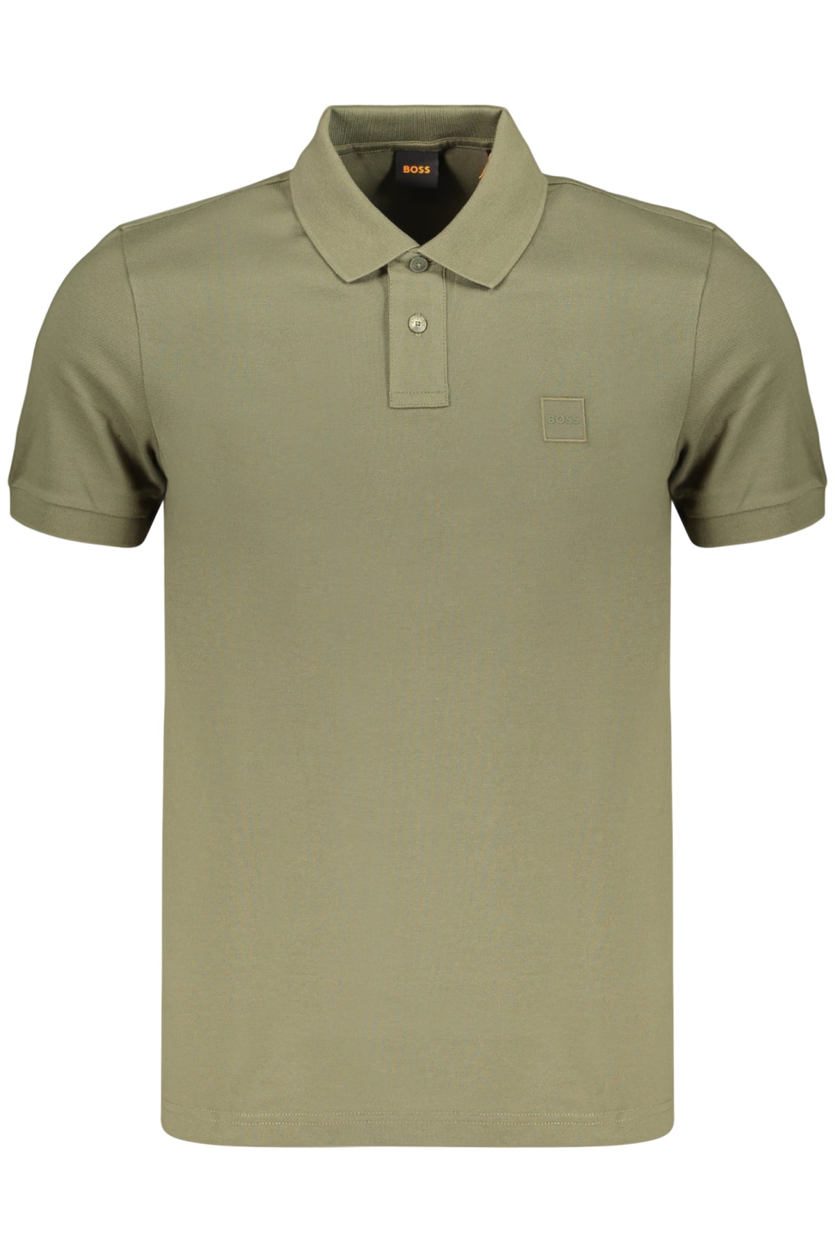 BOSS POLO MANICHE CORTE UOMO VERDE