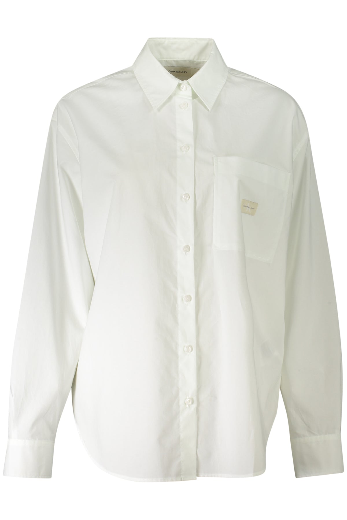 CALVIN KLEIN CAMICIA MANICHE LUNGHE DONNA BIANCO