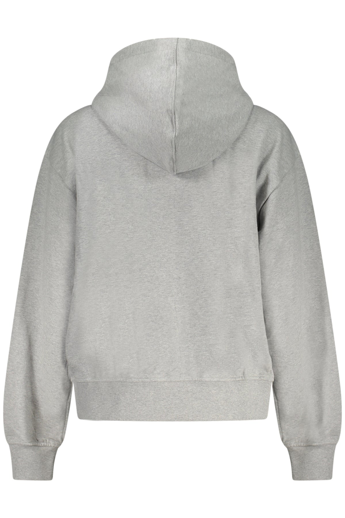 CALVIN KLEIN FELPA CON ZIP DONNA GRIGIO