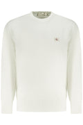 CALVIN KLEIN FELPA SENZA ZIP UOMO BIANCO