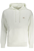 CALVIN KLEIN FELPA SENZA ZIP UOMO BIANCO