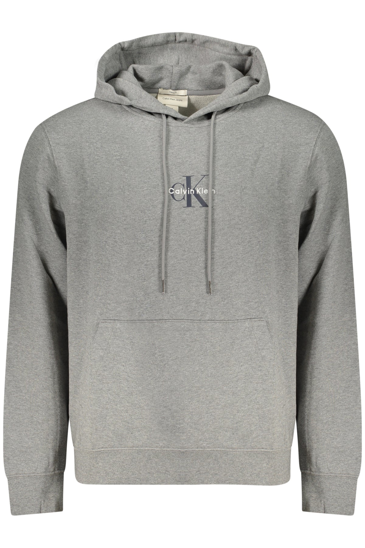 CALVIN KLEIN FELPA SENZA ZIP UOMO GRIGIO