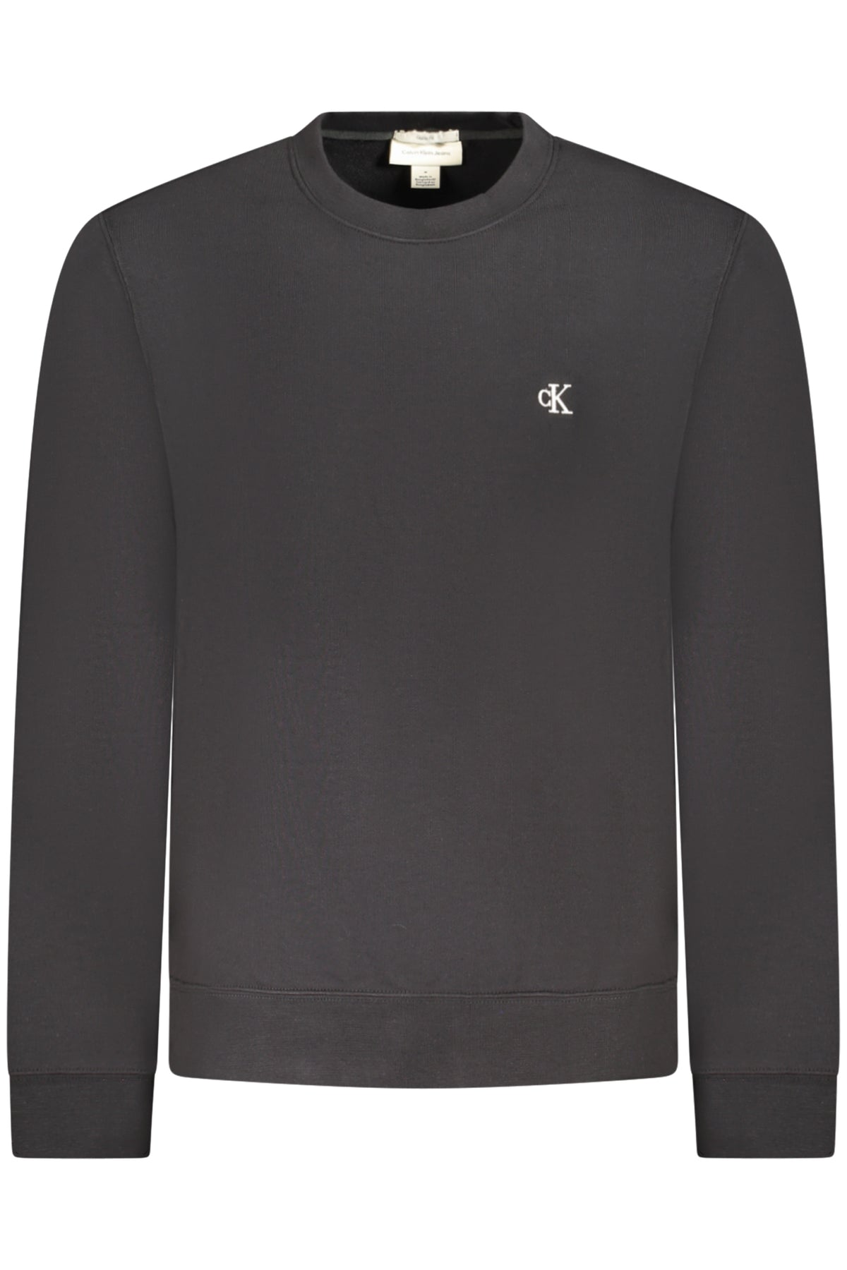 CALVIN KLEIN FELPA SENZA ZIP UOMO NERO