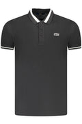 CAVALLI CLASS POLO MANICHE CORTE UOMO NERO