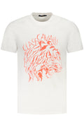 CAVALLI CLASS T-SHIRT MANICHE CORTE UOMO BIANCO