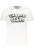 CAVALLI CLASS T-SHIRT MANICHE CORTE UOMO BIANCO