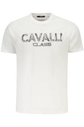 CAVALLI CLASS T-SHIRT MANICHE CORTE UOMO BIANCO
