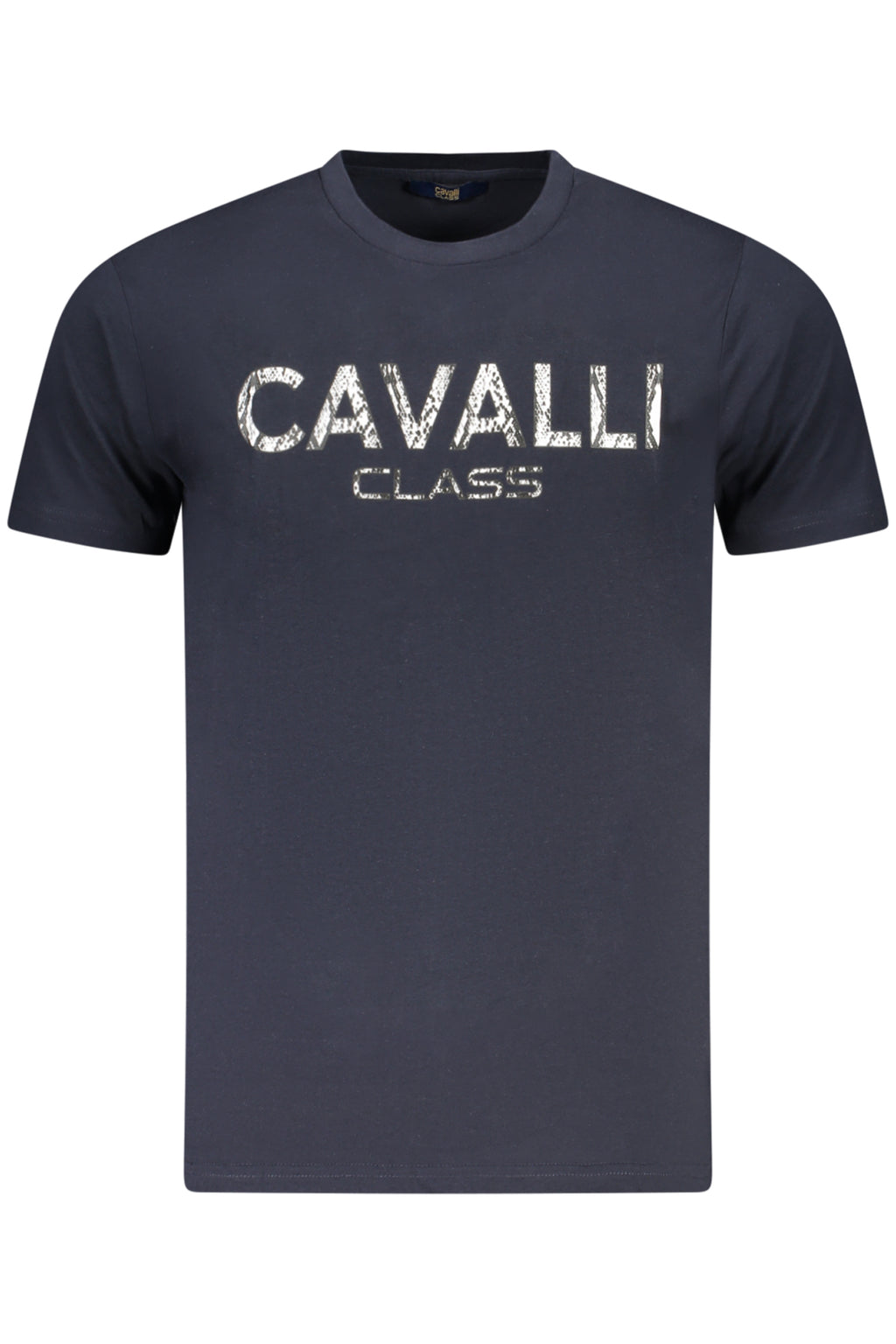 CAVALLI CLASS T-SHIRT MANICHE CORTE UOMO BLU