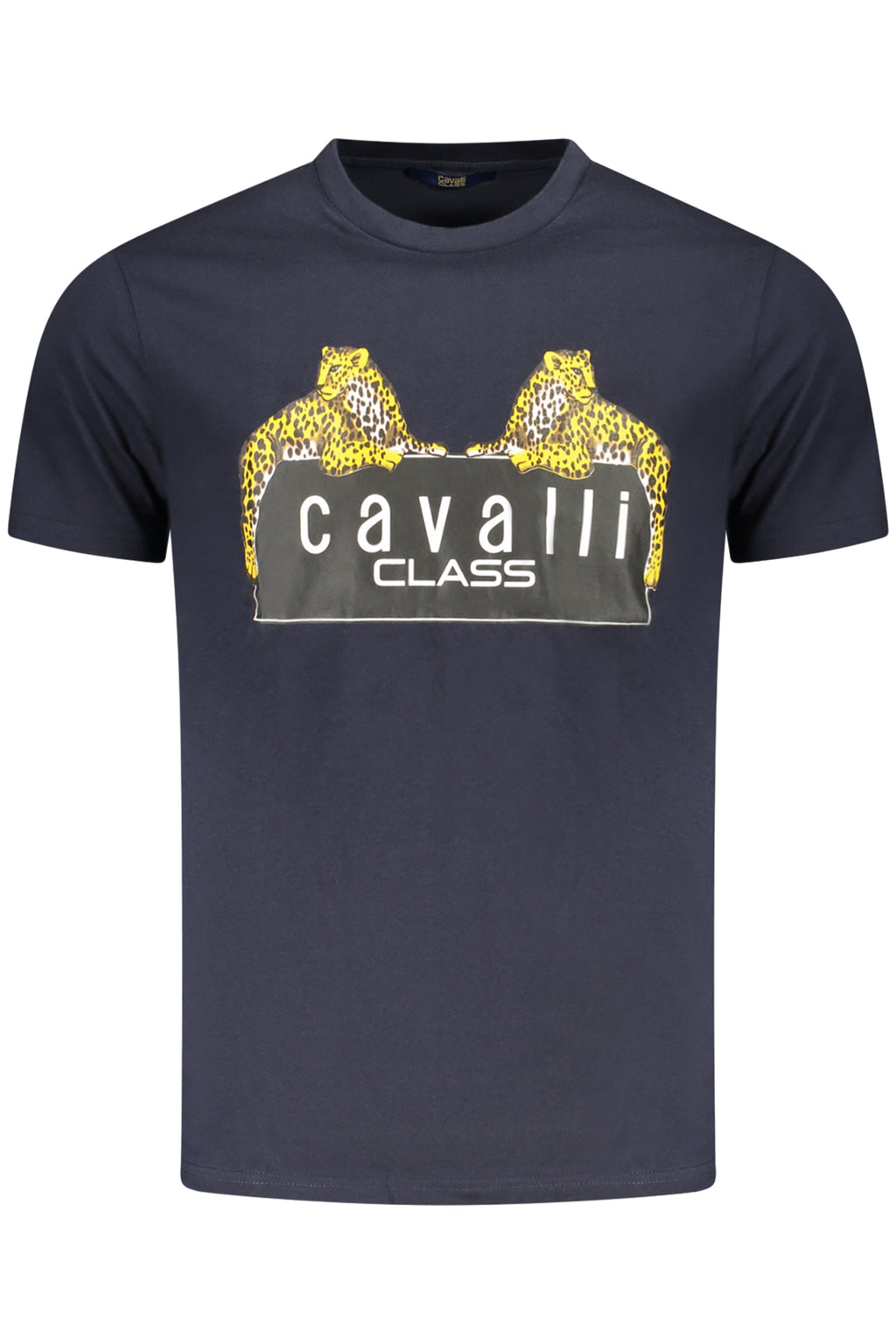 CAVALLI CLASS T-SHIRT MANICHE CORTE UOMO BLU