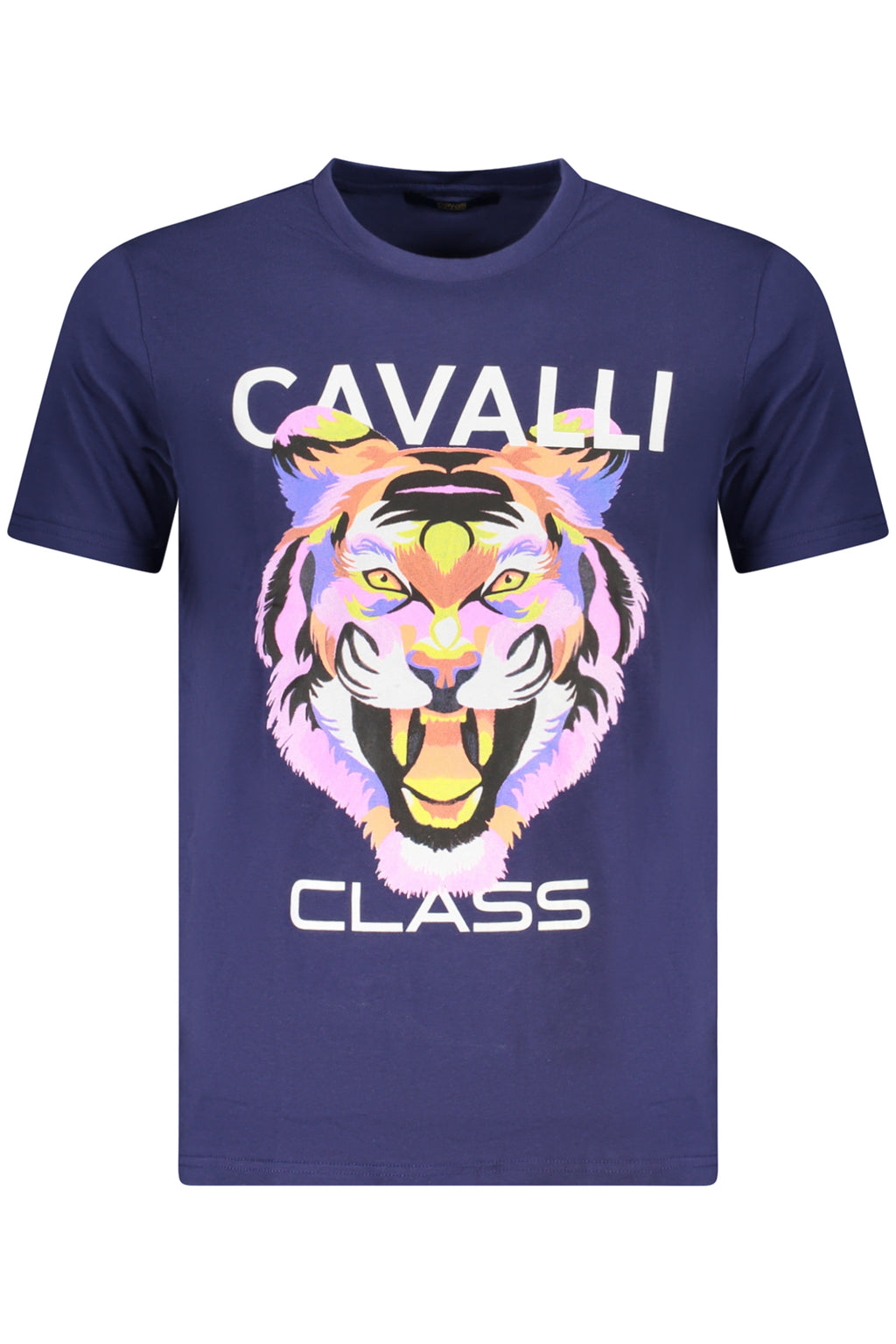 CAVALLI CLASS T-SHIRT MANICHE CORTE UOMO BLU