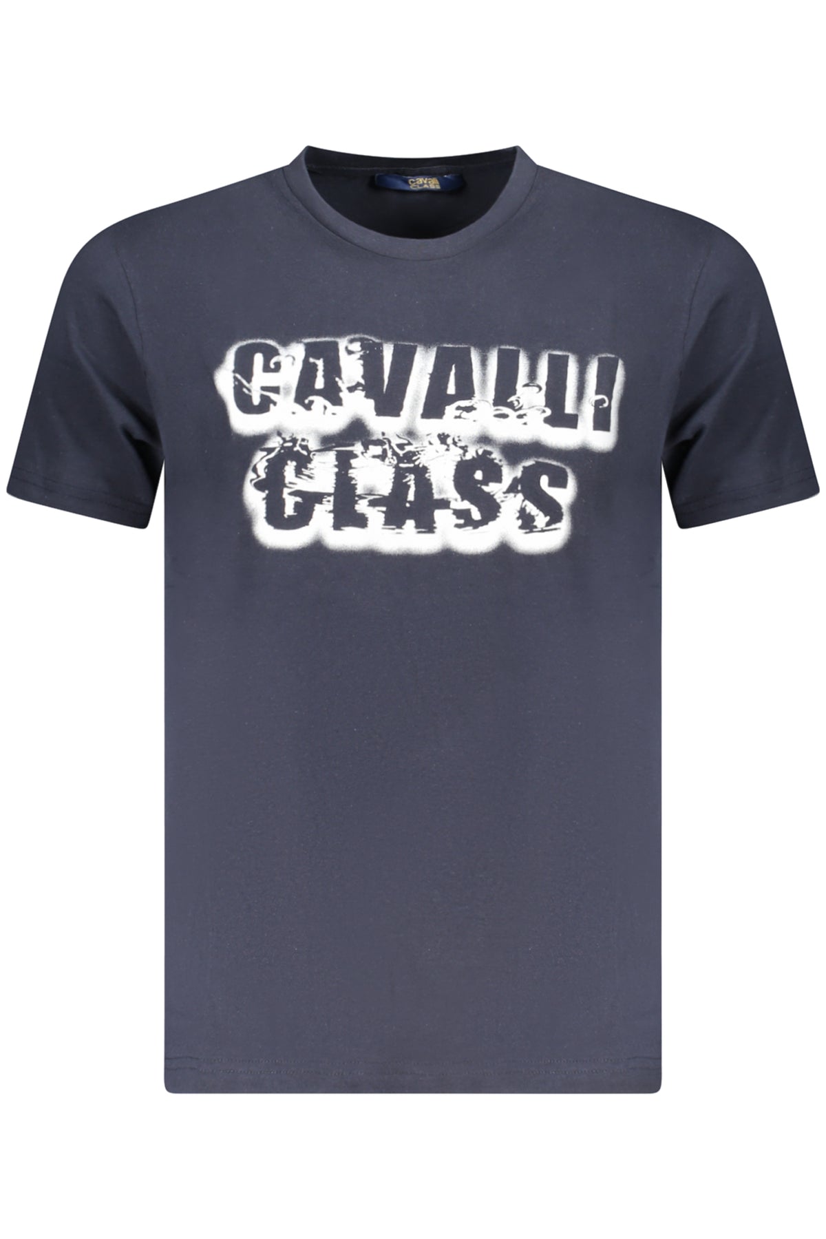 CAVALLI CLASS T-SHIRT MANICHE CORTE UOMO BLU