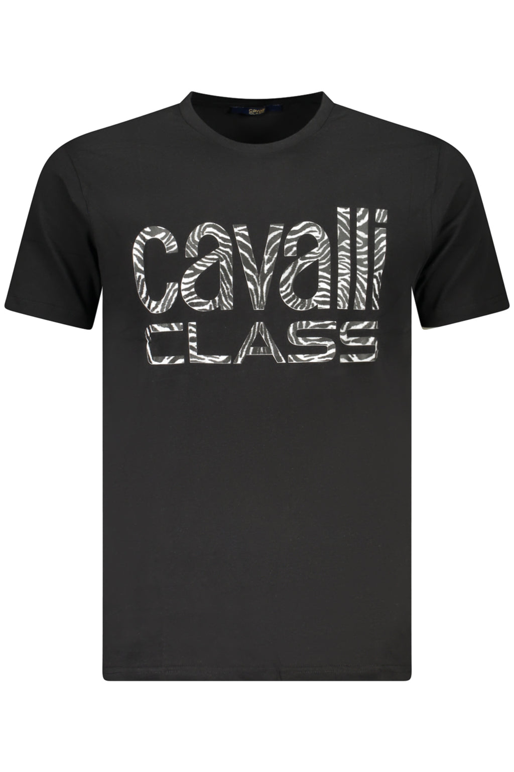 CAVALLI CLASS T-SHIRT MANICHE CORTE UOMO NERO