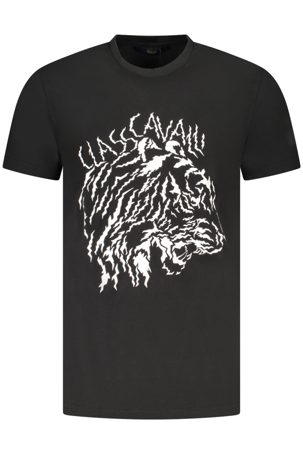 CAVALLI CLASS T-SHIRT MANICHE CORTE UOMO NERO
