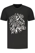CAVALLI CLASS T-SHIRT MANICHE CORTE UOMO NERO