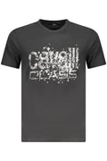 CAVALLI CLASS T-SHIRT MANICHE CORTE UOMO NERO