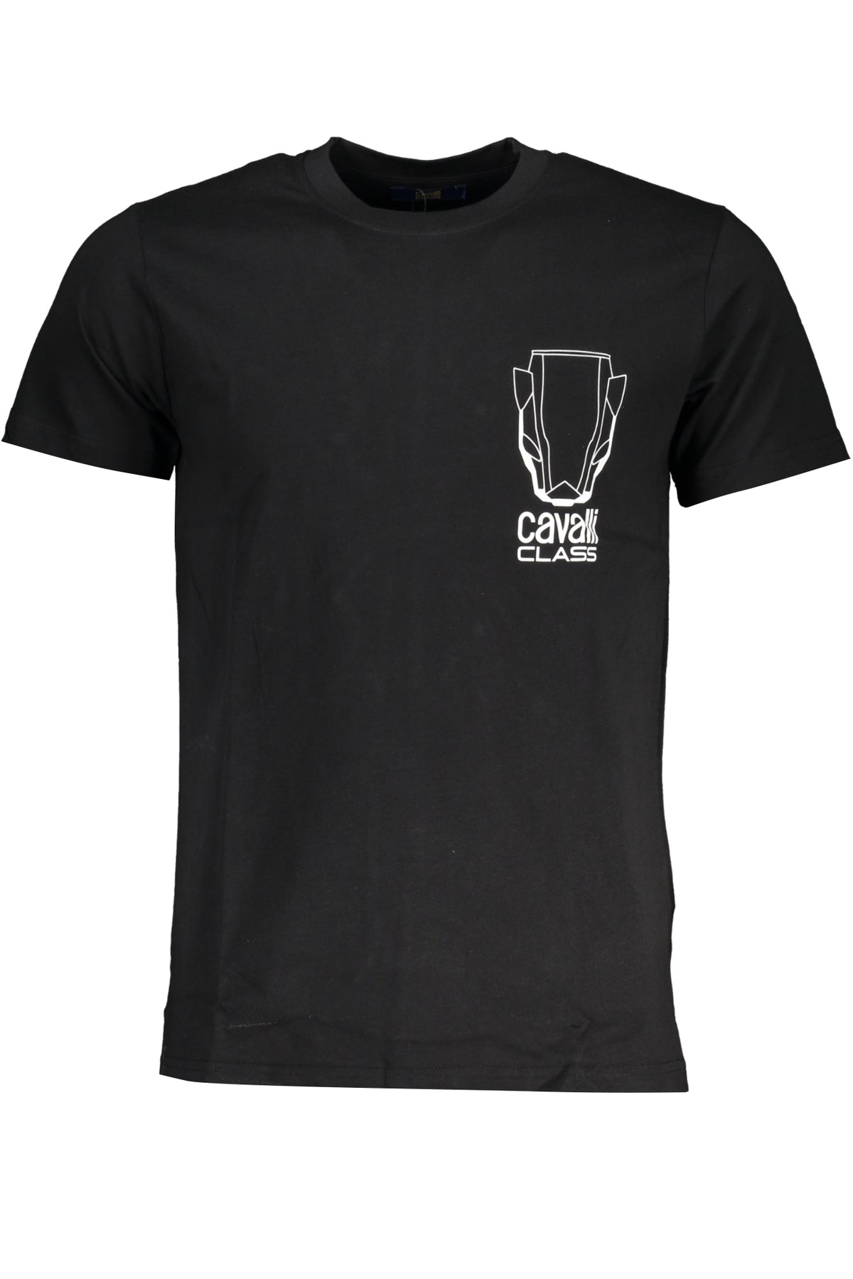 CAVALLI CLASS T-SHIRT MANICHE CORTE UOMO NERO