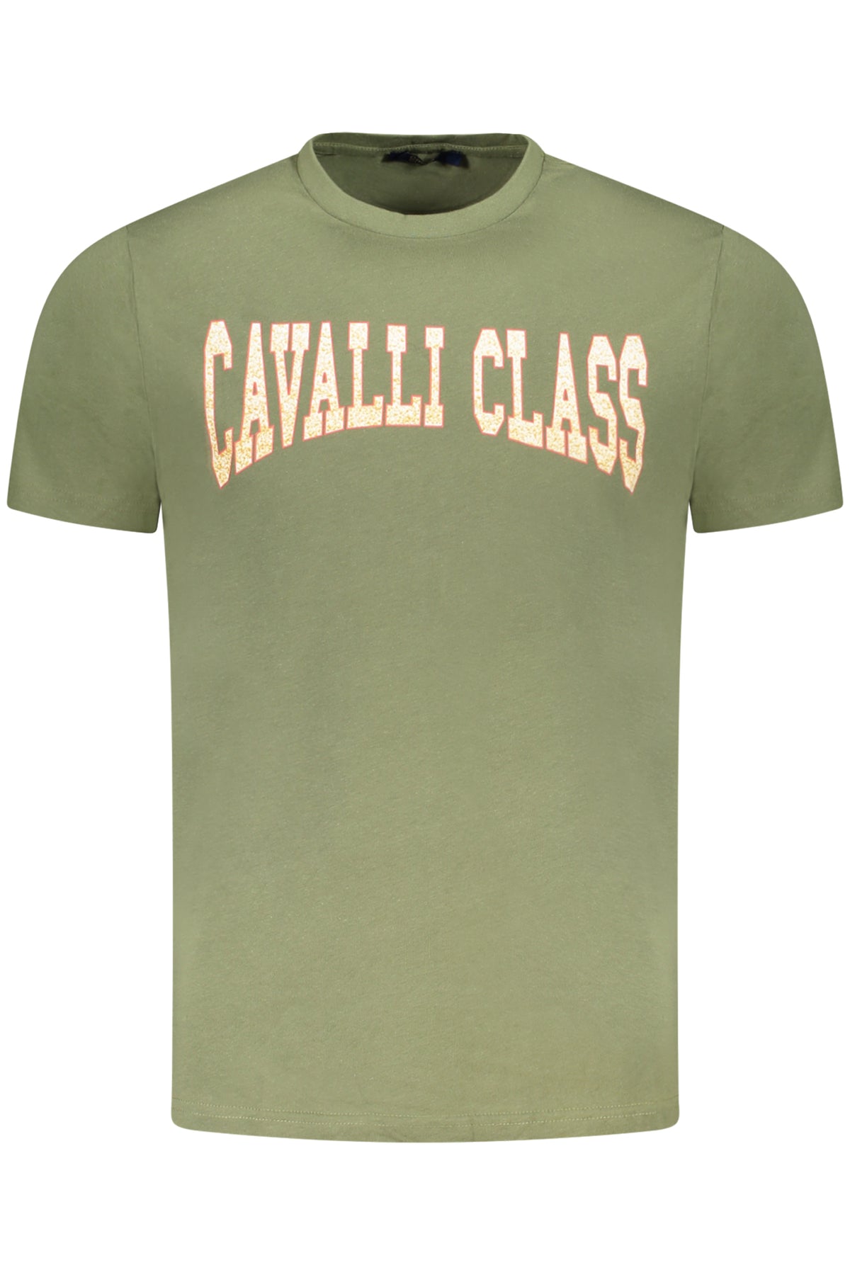 CAVALLI CLASS T-SHIRT MANICHE CORTE UOMO VERDE
