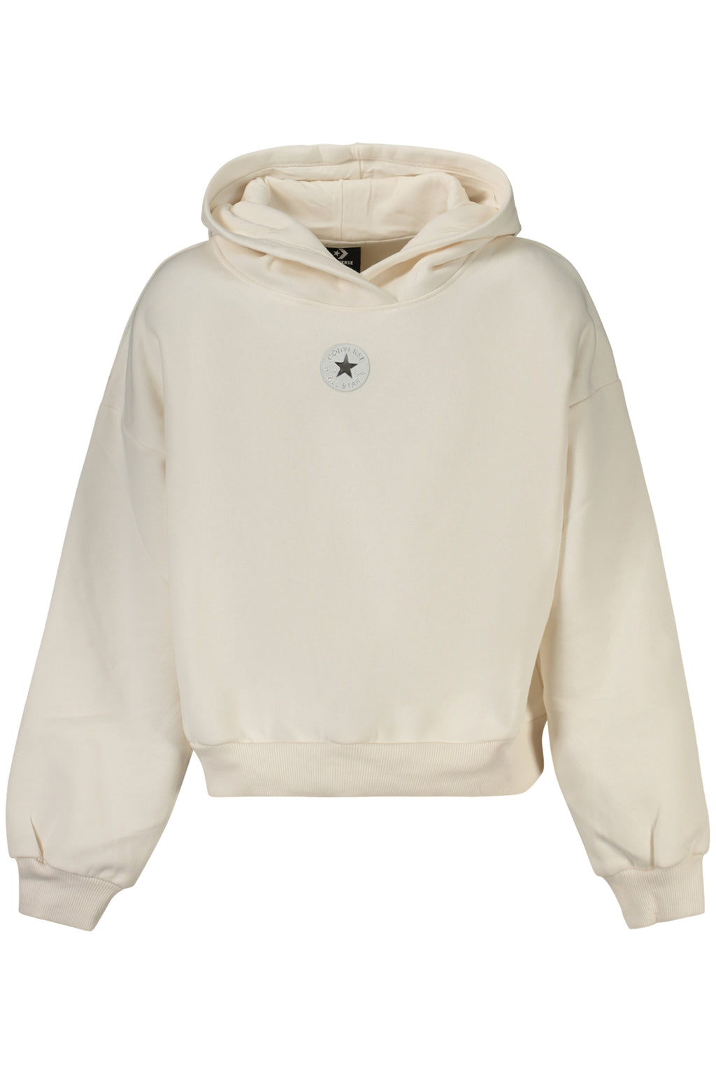 CONVERSE FELPA SENZA ZIP BAMBINA BIANCO